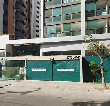 Flat Em Boa Viagem Apto 703 - Rooftop 470 Recife Exterior foto